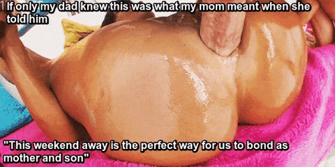 Stupid Mom Anal Porn Captions - Stupid dad, his wife's asshole is all mine gif