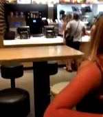 Fucking At McDonald’s Counter While Ordering
