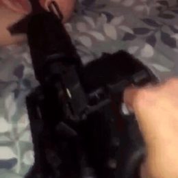 Gun In The Puss.