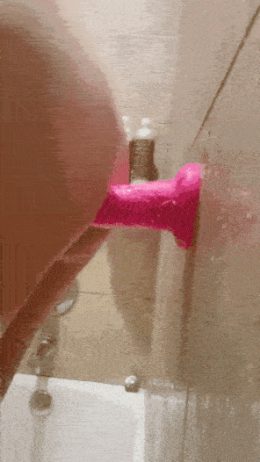 Showers are better with dildos