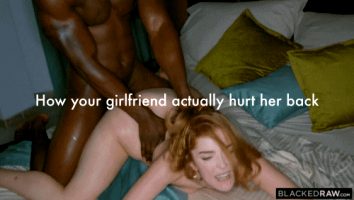 That teen white slutty toys get fucked hard by a fat black cock